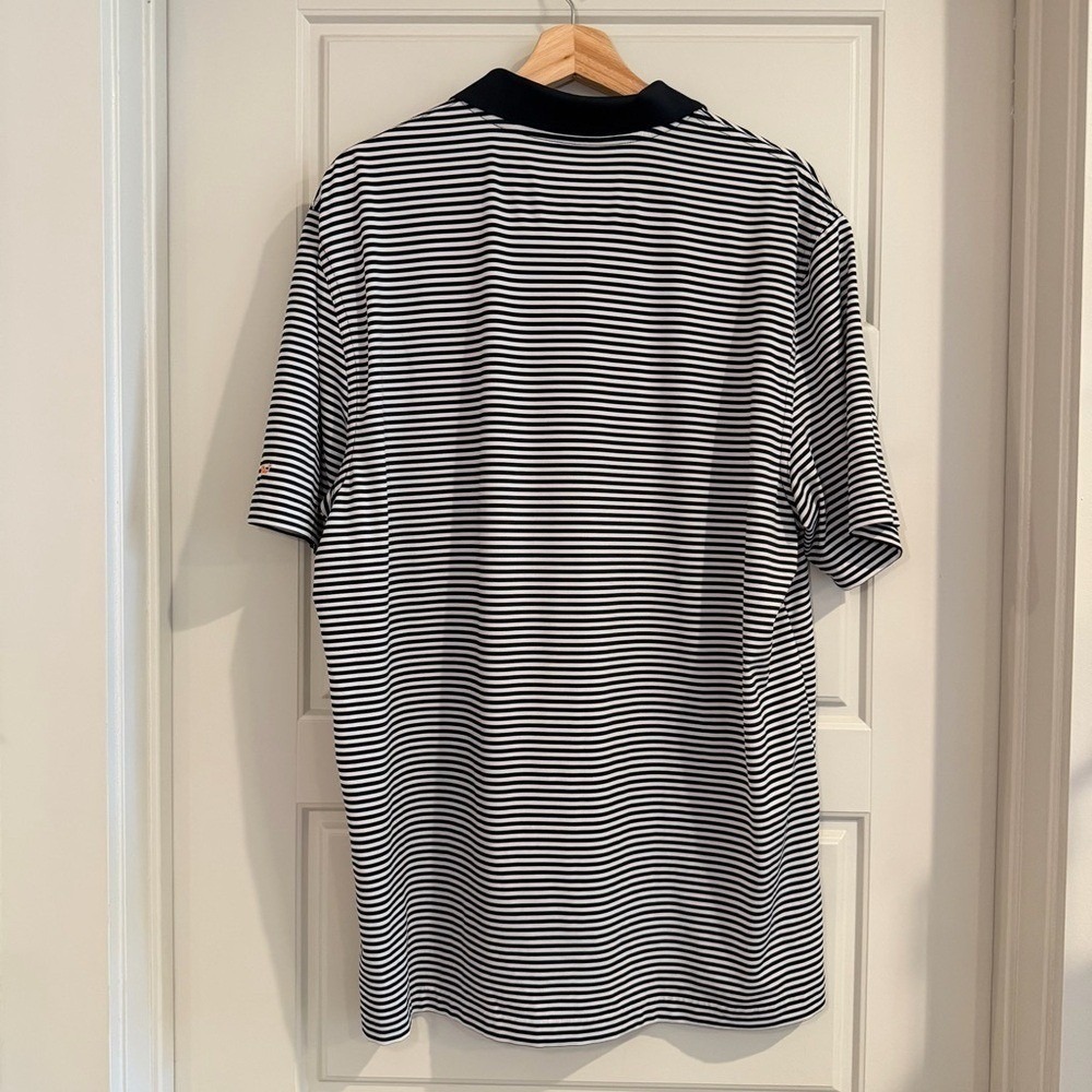 Vineyard Vines Texas Longhorns Striped Performance Polo Size Large - Picture 3 of 6